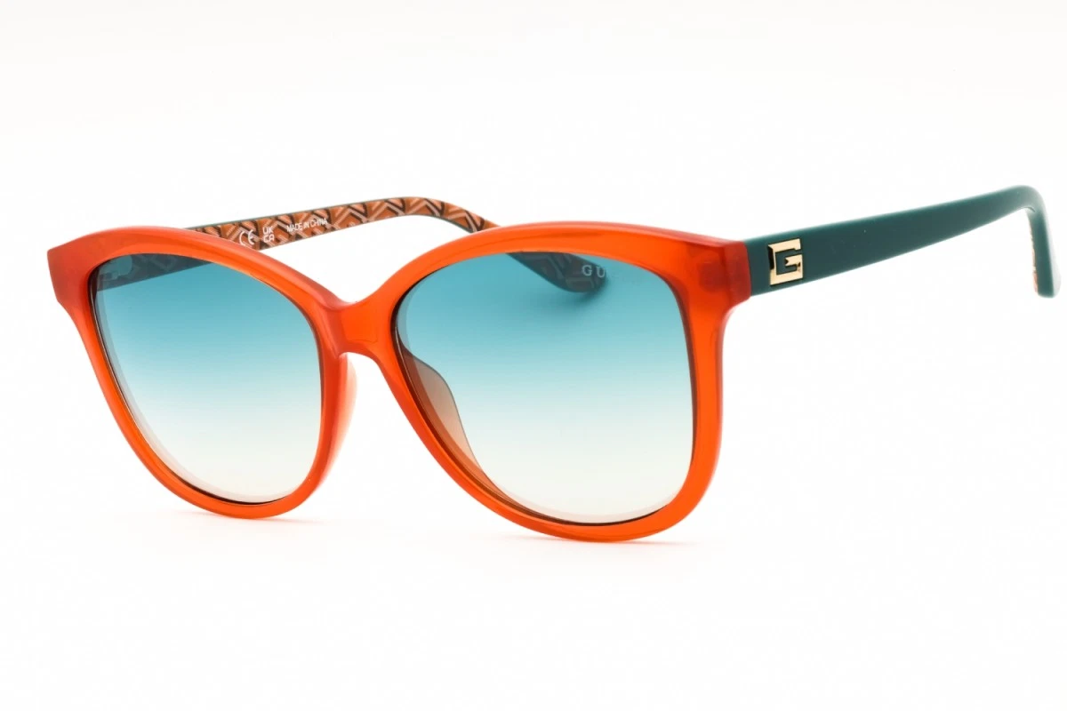 Guess SAS 6002 Salsa Suns Sunglasses Tortoise Blue‎ Mirror Lens 54-18-135 Mint GUESS Blue Mirrored Sunglasses for Women for sale | eBay main image 3