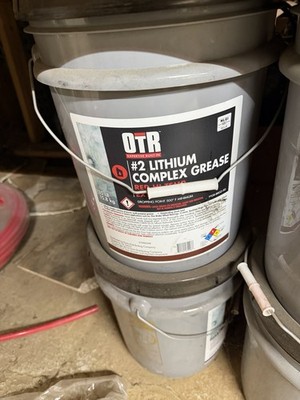 OTR #2 LITHIUM COMPLEX GREASE RED HI-TEMP PTGR-BRG2-5G, 5 GAL, *FREE SHIPPING*