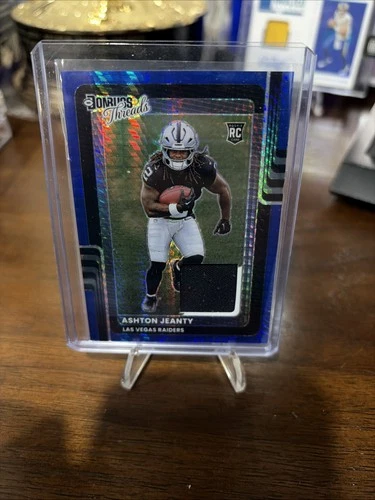 2025 Donruss Optic Ashton Jeanty Blue Hyper (RAW)