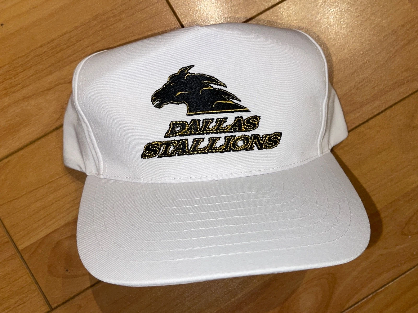 Dallas Stallions RHI Vtg SnapBack Hat NEW 90s Inline Roller Hockey Texas RARE
