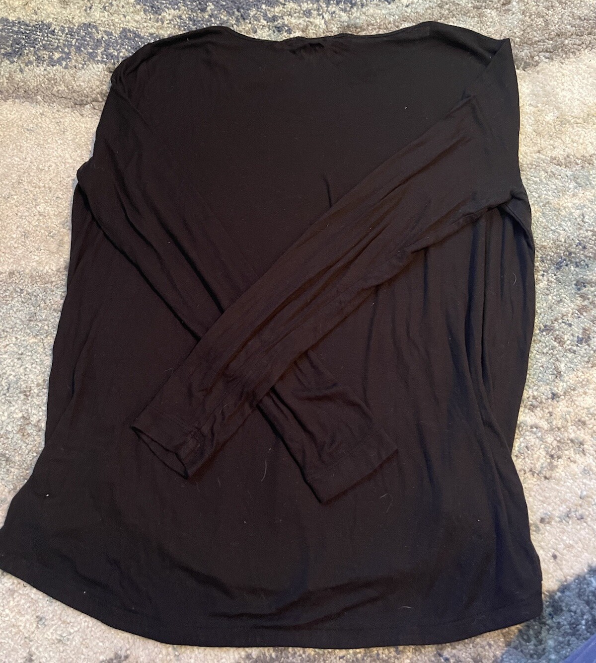 Loft Long Sleeve Basic, Black Size Medium - image 3