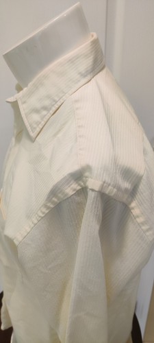 Christian Dior Chemises DIOR Embroidered Button Down Shirt Cream Butter Yellow  - Picture 7 of 9