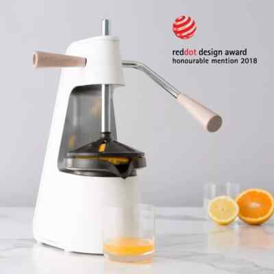 Chef'n FreshForce Tischplatte Zitruspresse Elegant & Funktional Brandneu in Box