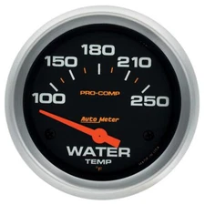 Autometer 2-5/8in 100-250F Water Temp Gauge Pro-Comp