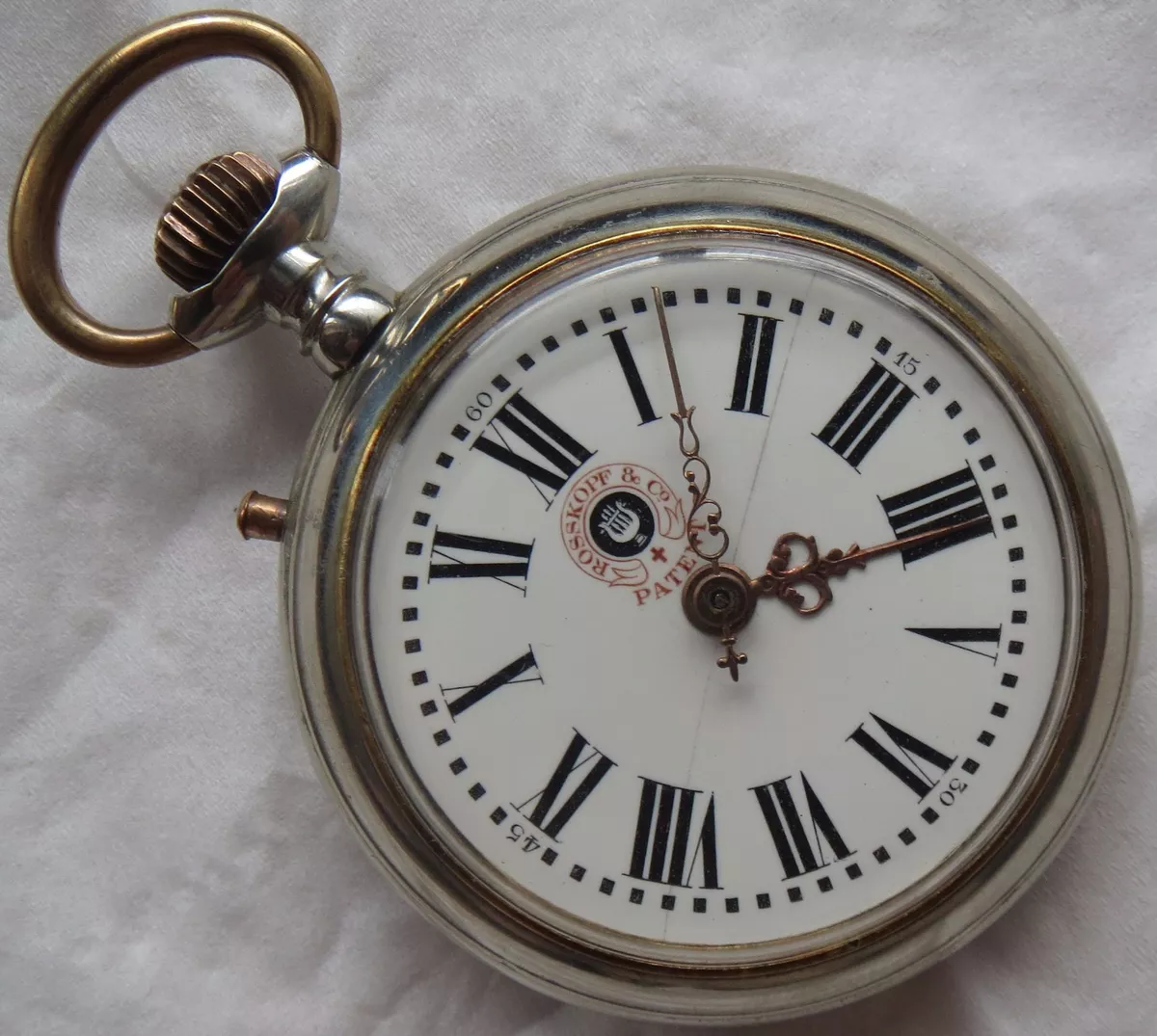 W rosskopf & top co pocket watch