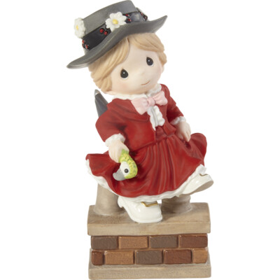Precious Moments Disney I'm Over The Rooftops For You Mary Poppins Figur