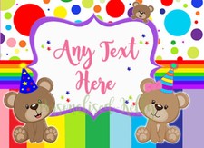 Personalised Kids Childrens A4 Placemat / Dinner  Laminated Many designs  messy