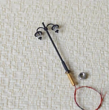 10 x OO / HO scale LED antique street light model railroad path lamp post #S1713