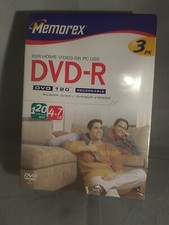 Memorex DVD+R 3 PK 4.7 GB 120 Minutes