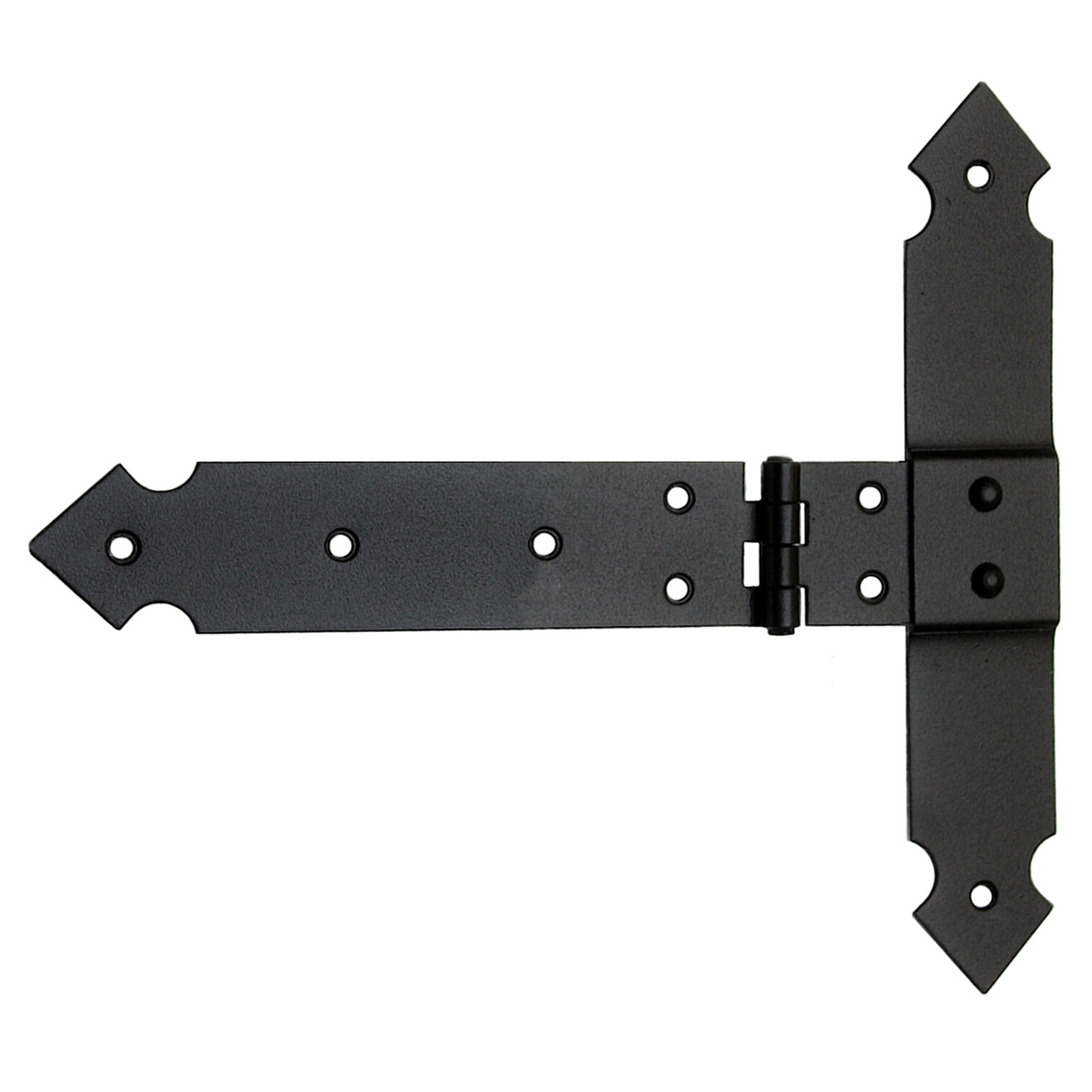 English Hinge 155 MM T-Hinges Kistenkreuzband Chest Hinge Black