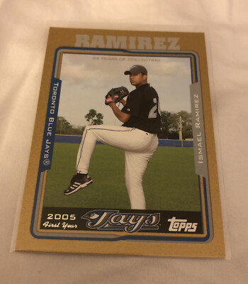 ISMAEL RAMIREZ  2005 TOPPS UPDATE GOLD /2005 FY #297