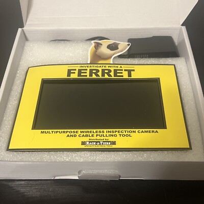 Ferret Rack-A-Tiers Model #99310 LCD Video Display Inspection Camera Screen