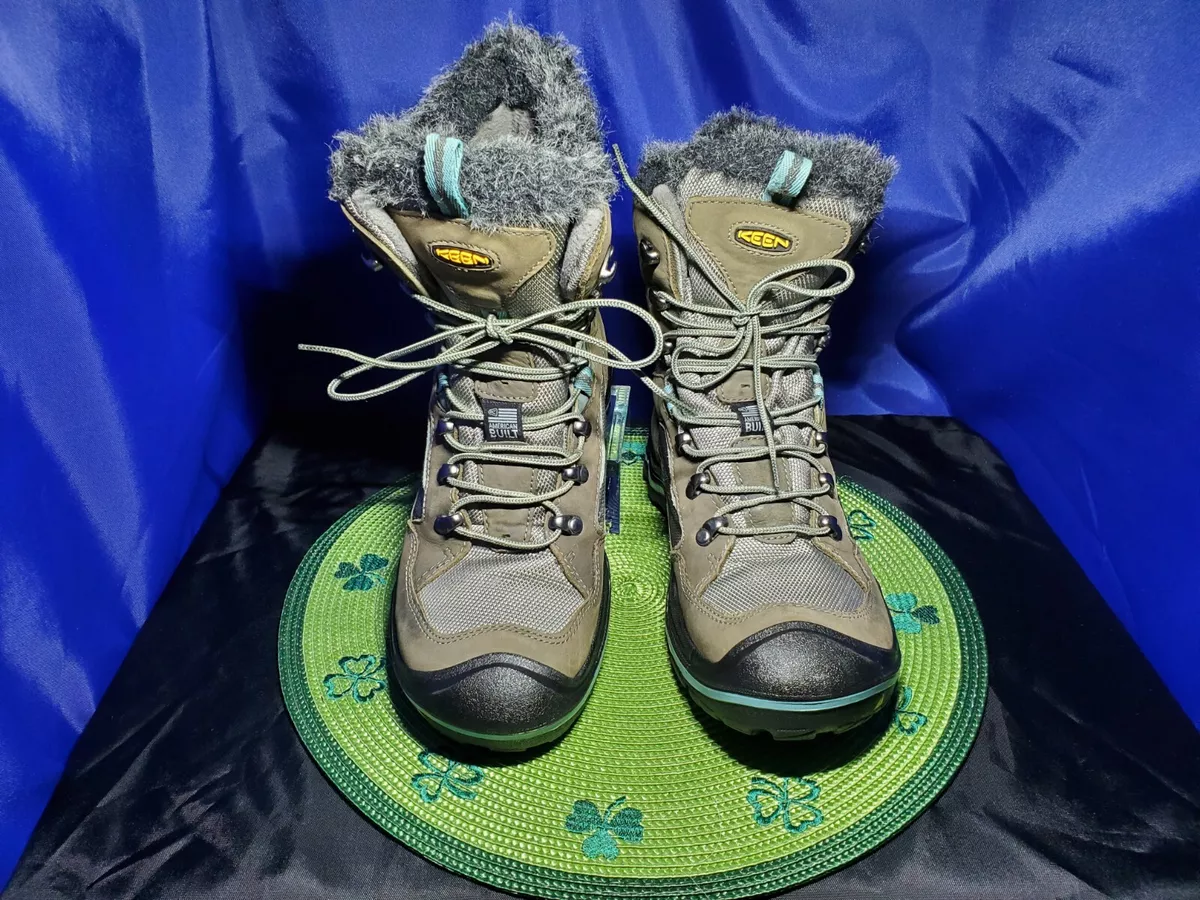 Keen Durand Polar Waterproof Hiking Winter Boots -40 Degrees Women's US  Size 9