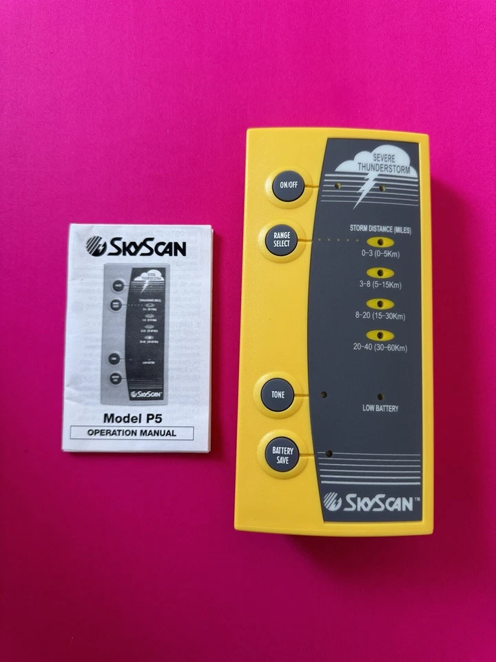 SkyScan Lightning Storm Detector Model P5 Open Box - Image 2 of 4
