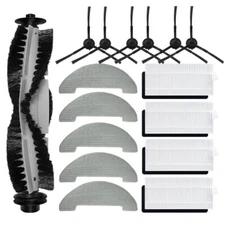 Fit XIEBro HR1010 Robot Main Roller Brush Filter Mop Cloths Vacuum Cleaner Kit
