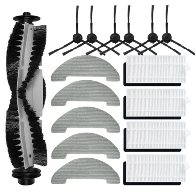 For XIEBro HR1010 Robot Main Roller Brush Filter Mop Cloths Vacuum Cleaner Kit