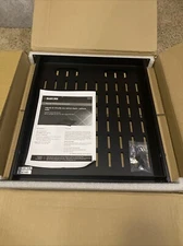 Telescoping IT Rackmount Vented Shelf - 1U Black Box RM047-R2