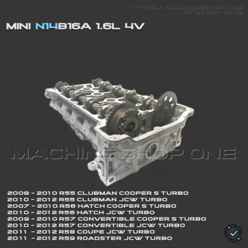 2007-2012 N14 Mini Cooper S JCW TURBO cylinder head 1.6L - CORE EXCH REQD