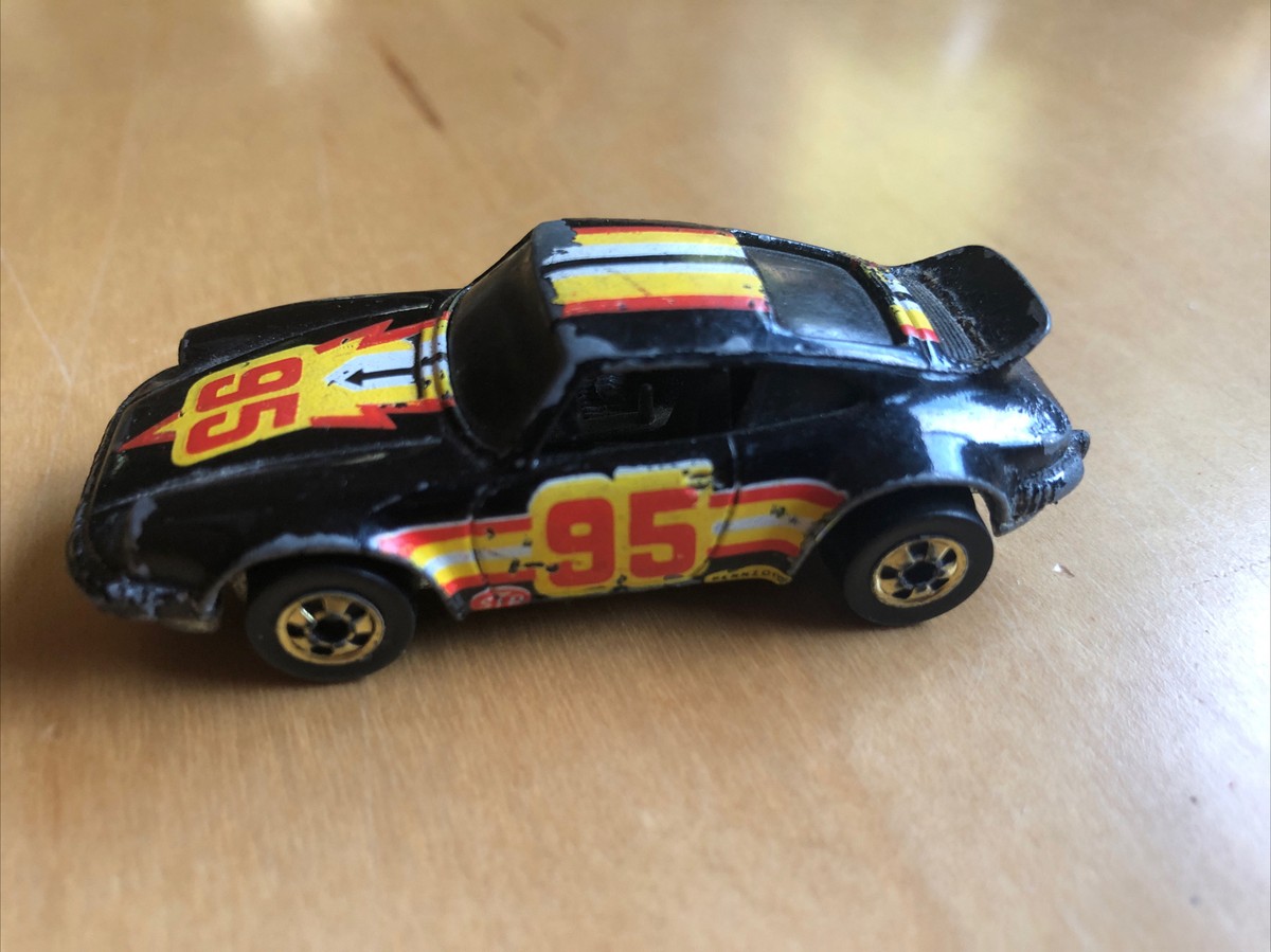 HOT WHEELS 1974 Porsche-911 Black #95 - Hong Kong Base | eBay