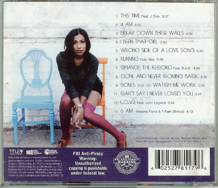 Melanie fiona watch me work hot sale
