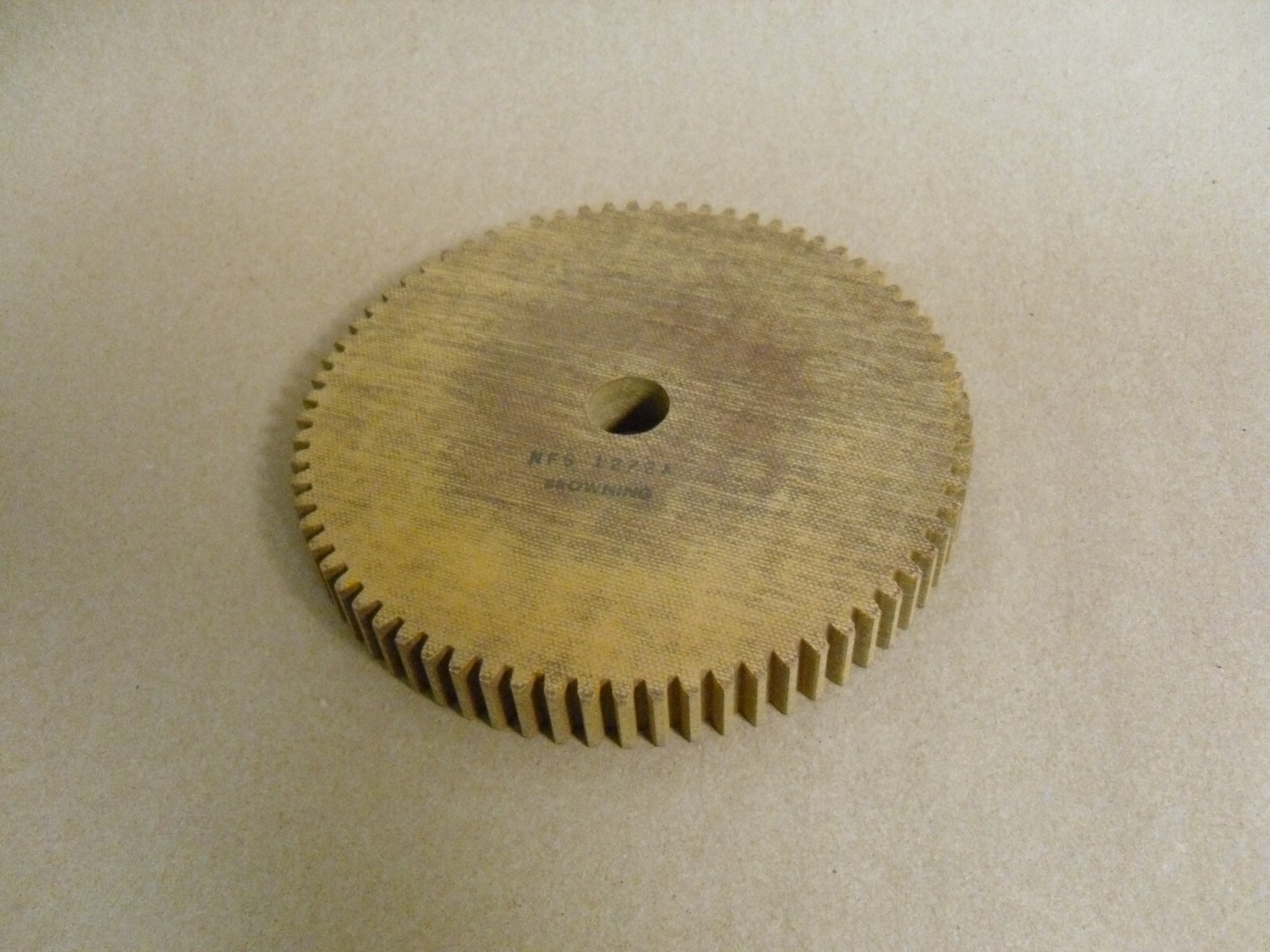 NFS1272A SPUR GEAR BROWNING 14-1/2 P.A., 72 TEETH, 12 DP NON METALLIC