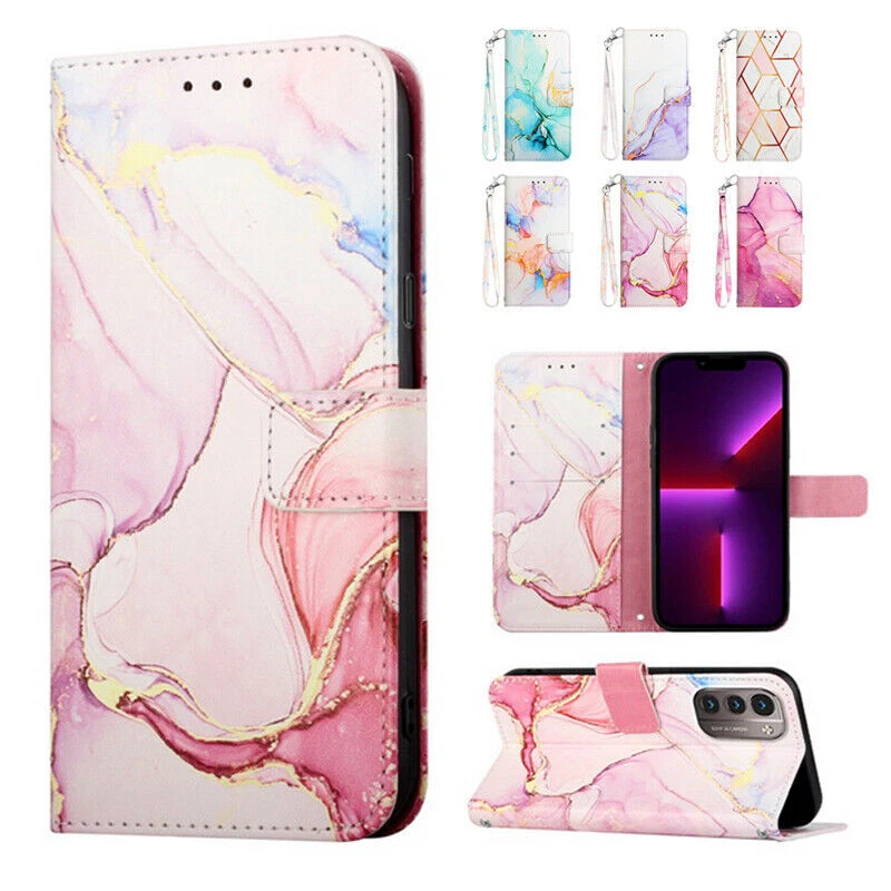 HAOYE Cover Portafoglio In Pelle Per OPPO A78 4G, Con Slot Carte E Supporto, Blu - 3