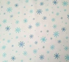 Just Chillin' BTY Emma Leach Quilting Treasures Blue Snowflakes on White