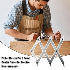 Picket Master Pro 3/7 Point Center Finder for...