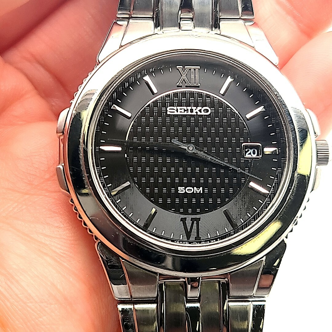 seiko men's le grand sport solar alarm chronograph watch