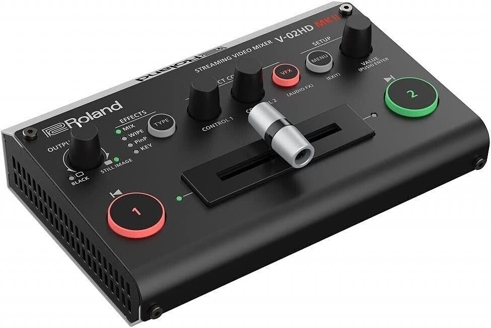 【 送料込・元箱付 】Roland V-02HD ビデオミキサー Roland V-02HD Streaming Video Mixer NEW 761294518519| eBay