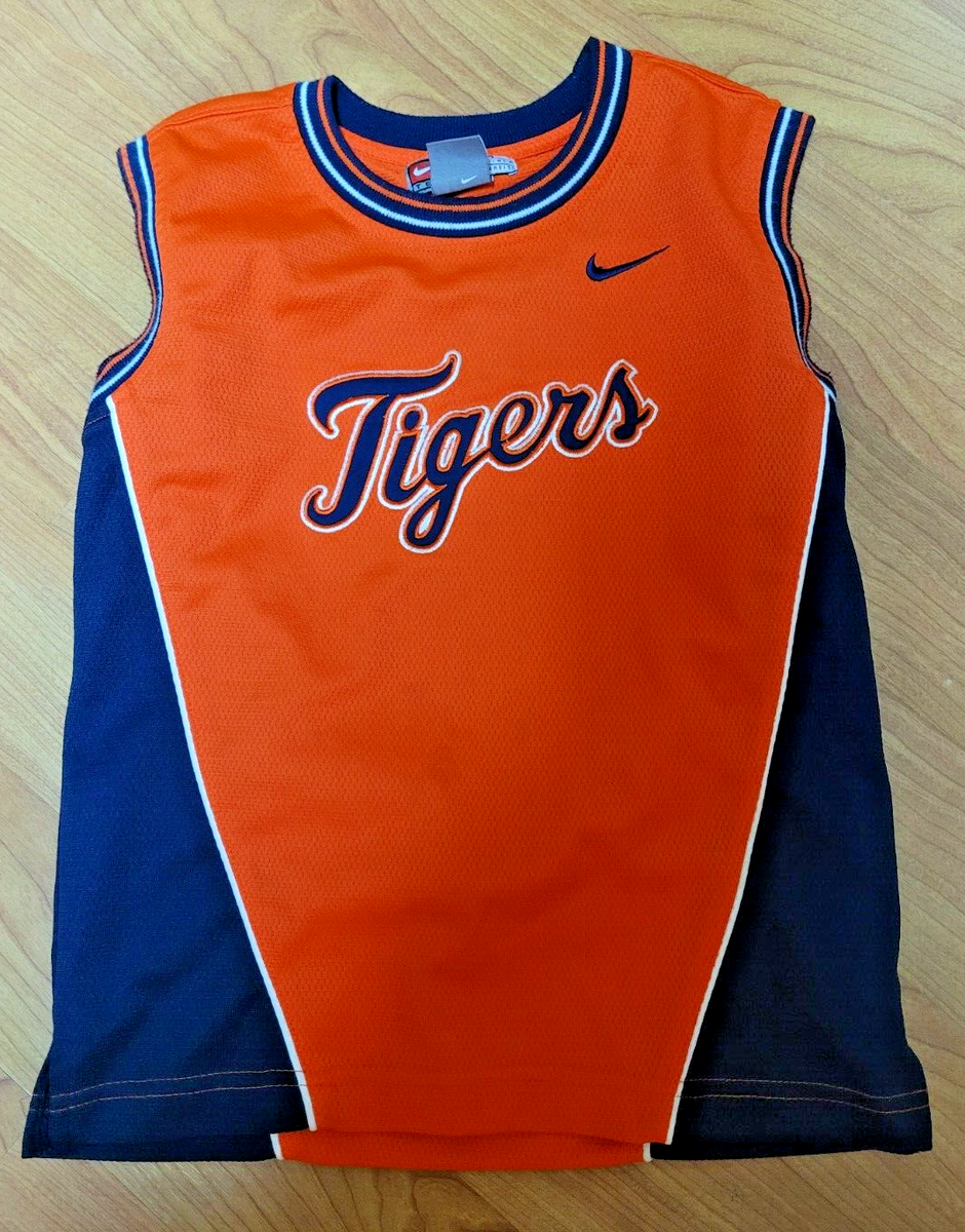Detroit Tigers Sewn Sleeveless Jersey Shirt Nike MLB Youth Nice