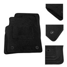 Car Mats for Land Rover Range Rover 2007 - 2012 Black Carpet Car Floor Mats