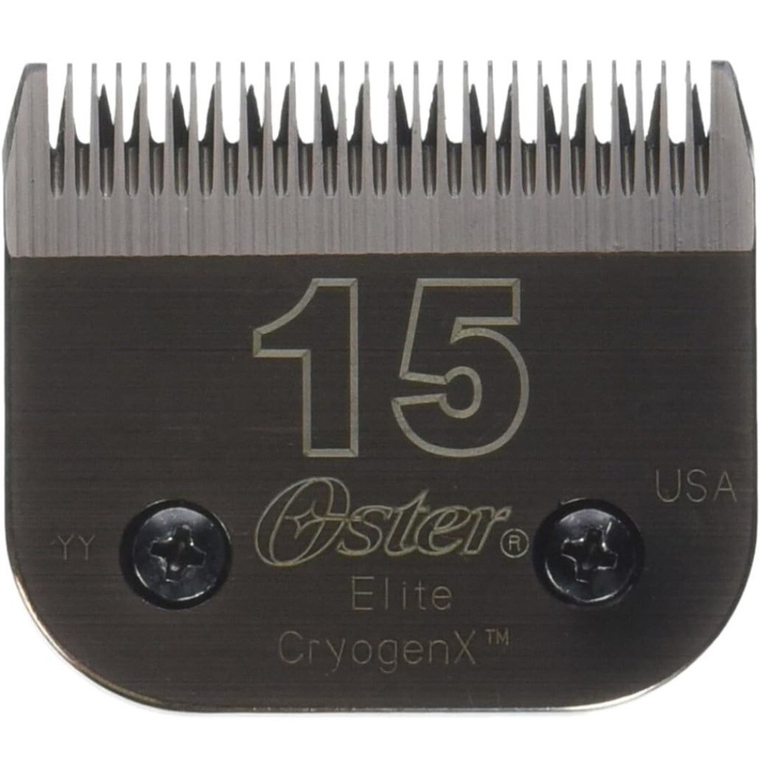 Oster Elite CryogenX Professional Animal Clipper Replacement Blade Size 15 (NEW)