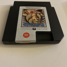 Pyramid NES (Nintendo Entertainment System) Box/ Game/ Foam- No Manual- Tested!!