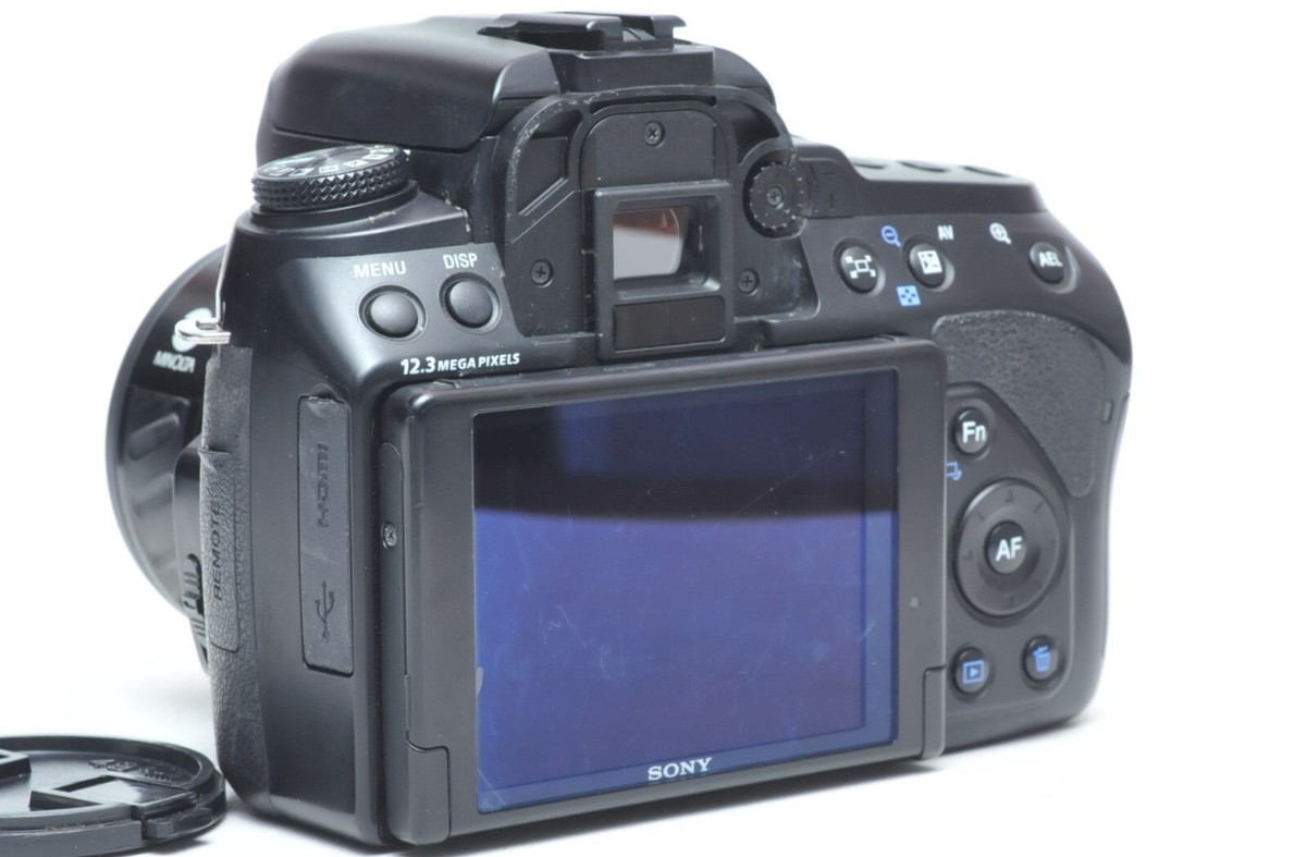 Digital Sony A 550 Sony Alpha A500 Digital SLR Camera With AF 50mm Lens