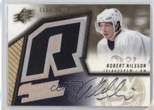 2005-06 SPx Rookie Jersey 633/1499 Robert Nilsson #167 Auto 0f2