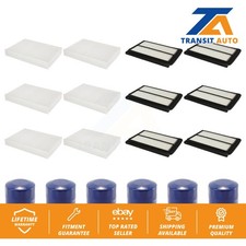 Air Cabin Engine Oil Filters (18 Total) Kit For Nissan Rogue Sport Qashqai