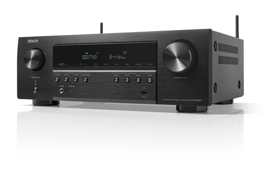 Denon AVR-S660H | B-Ware - Schwarz - Bild 2 von 4