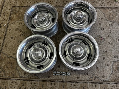 1973 Corvette AZ 15x8 OEM Rally Wheels Powder Coated Matching