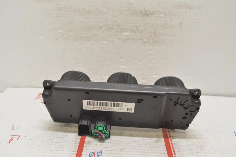 2007 2017 Jeep Patriot unidade de controle climático aquecedor temperatura CA HVAC CI66#025 - Imagem 2 de 4