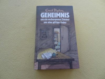 Enid Blyton - Geheimnis um ein verborgenes Zimmer  um eine giftige Feder- rar