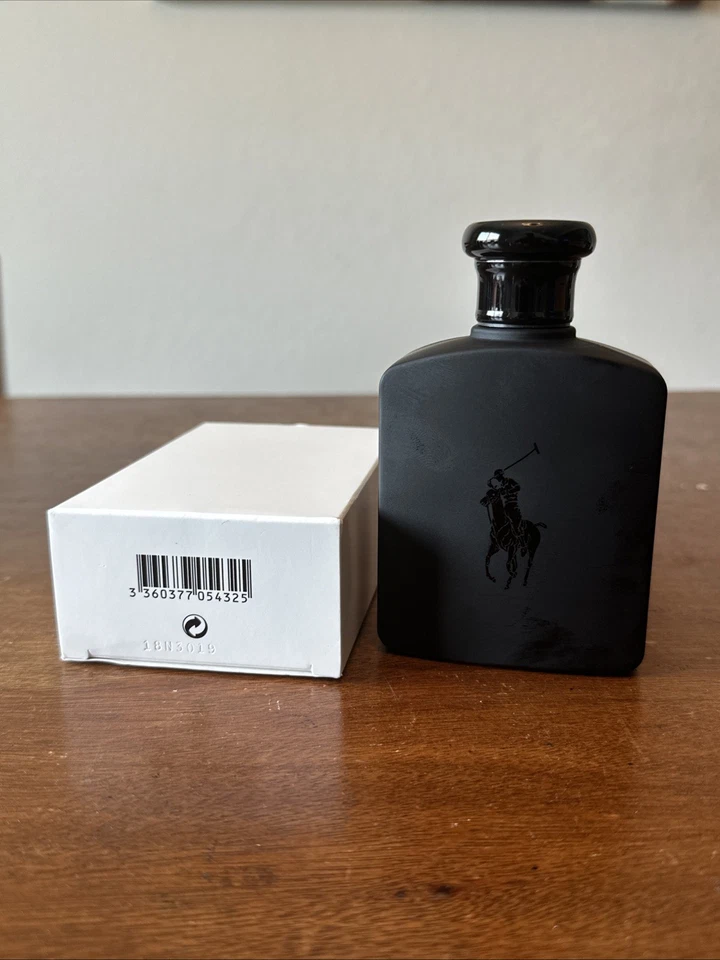 POLO DOUBLE BLACK RALPH LAUREN 4.2 FL oz 125ML EDT Spray NUEVO RARO SELLADO Foto 2 de 4