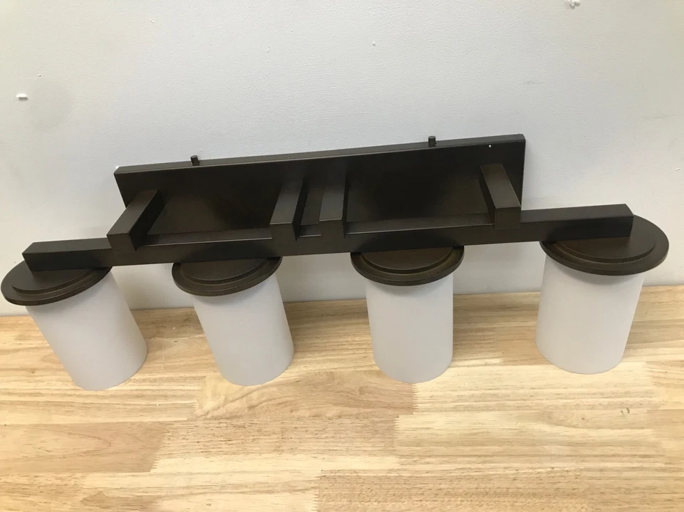 Светильник Justice Design FSN-8774, абажуры из семенного стекла, темная бронза - Изображение 3 из 4