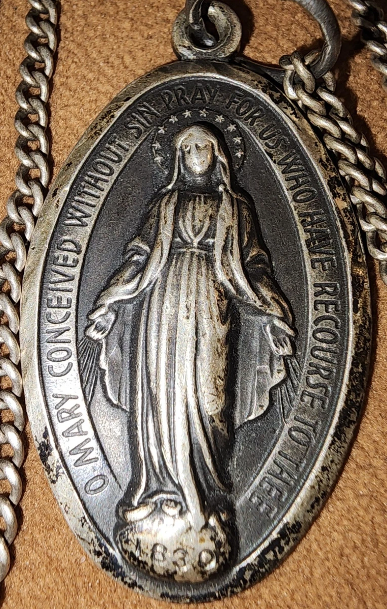 * vintage medallion ✵ オーバルの メダリオン マリアさま vintage medallion ✵ オーバルの メダリオン マリアさま Mary 1830