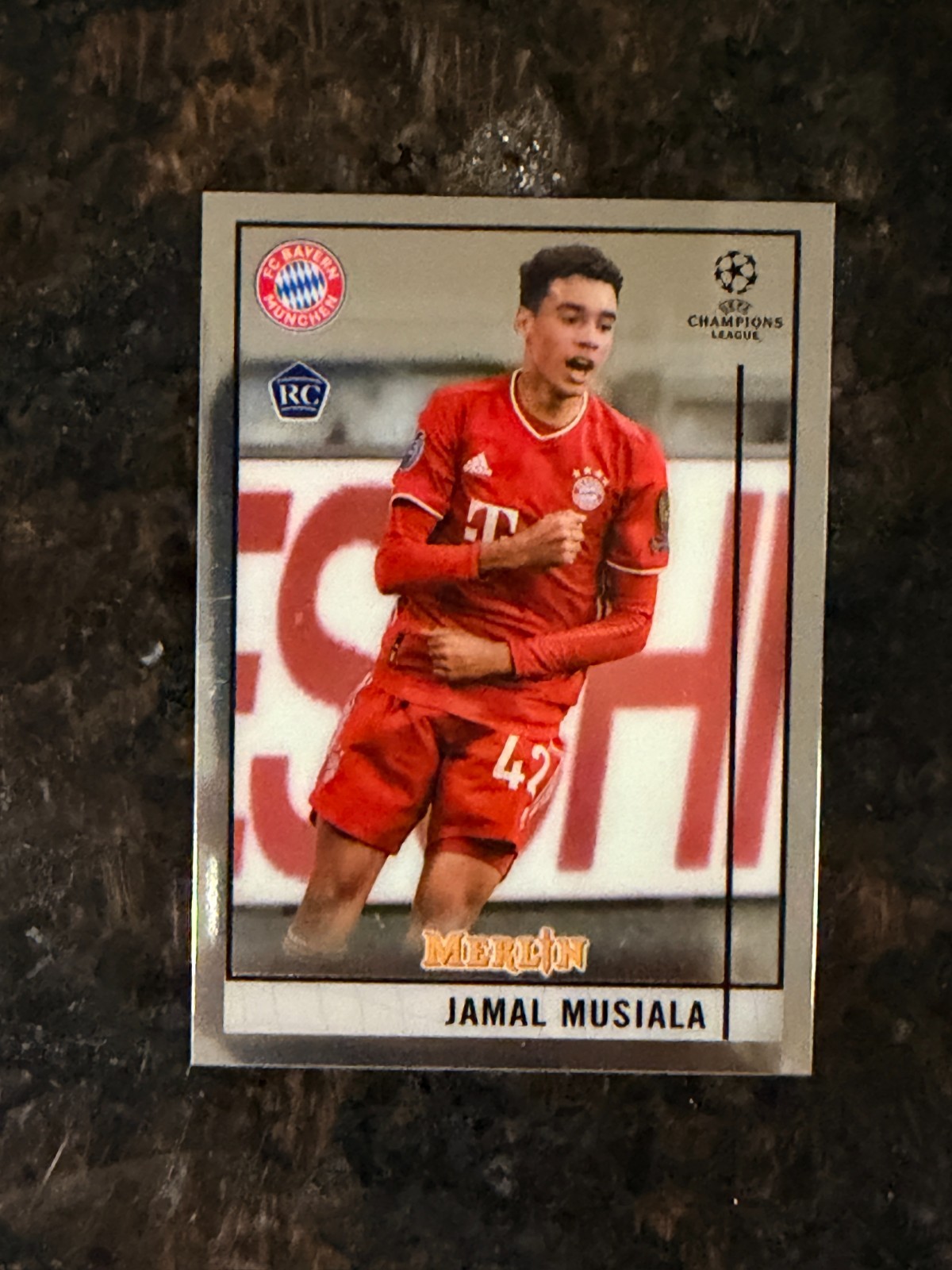 2020 Merlin Chrome JAMAL MUSIALA Rookie #73 view 1
