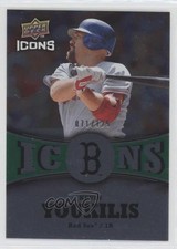2009 Upper Deck Icons Icons Green 71/125 Kevin Youkilis #IC-KY m4h
