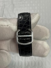 CARTIER TANK SOLO 3170 SILVER DIAL STAINLESS STEEL 24mm QUARTZ WATCH. 9