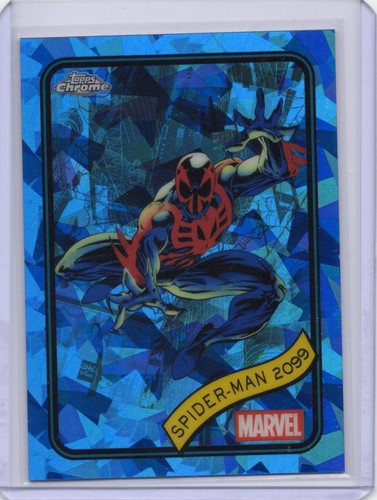 2025 Topps Chrome Marvel Sapphire Base #112 Spider-Man 2099