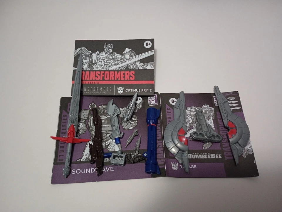 Transformers Studio Series Lot AOE Optimus Prime BBM Soundwave & Ravage - Image 2 of 2