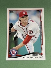 Ross Detwiler 2014 Topps Washington Nationals #245 X189